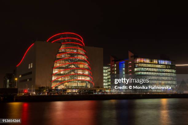 the convention centre dublin - convention centre dublin stock pictures, royalty-free photos & images