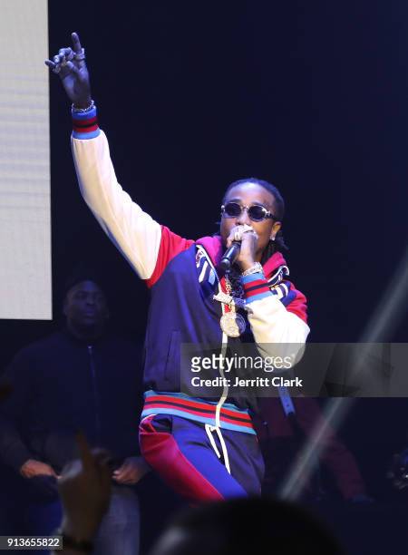 Quavo of Migos performs at Rolling Stone Live: Minneapolis Presented by Mercedes-Benz and TIDAL. Produced in Partnership With Talent Resources Sports...