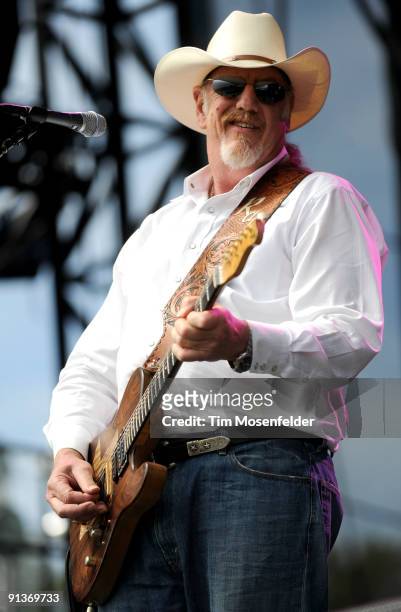 Ray Benson of Asleep at the Wheel performs as part of the Austin City Limits Music Festival at Zilker Park on October 2, 2009 in Austin Texas.