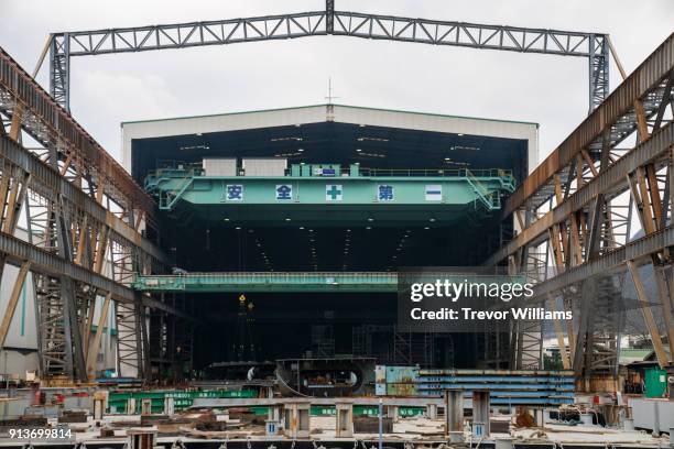 Ship Building Factory 241 Gulf Shipbuilding Stock Photos, High-Res Pictures, and Images ...