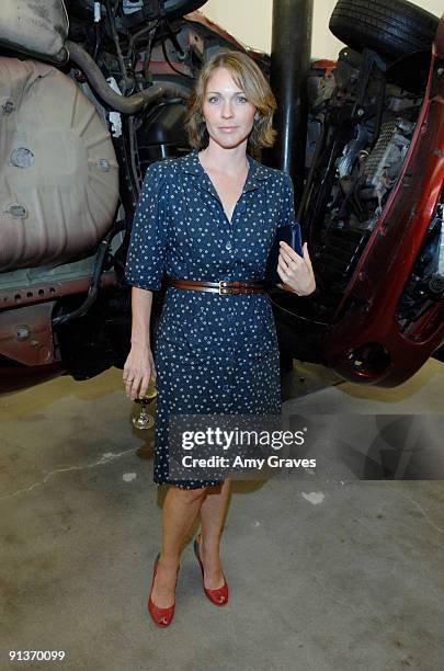 Actress Kelli Williams at the Blum and Poe Gallery Inaugural Preview and 15th Anniversary Event on October 2, 2009 in Los Angeles, California.