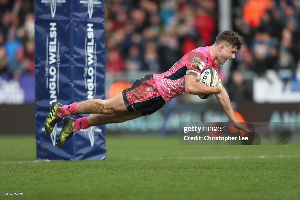 Exeter Chiefs v Saracens - Anglo-Welsh Cup