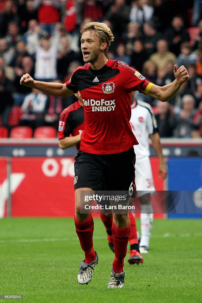 Bayer Leverkusen v 1. FC Nuernberg - Bundesliga