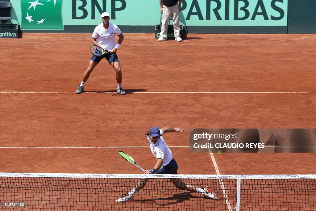TENNIS-DAVIS-CUP-CHI-ECU