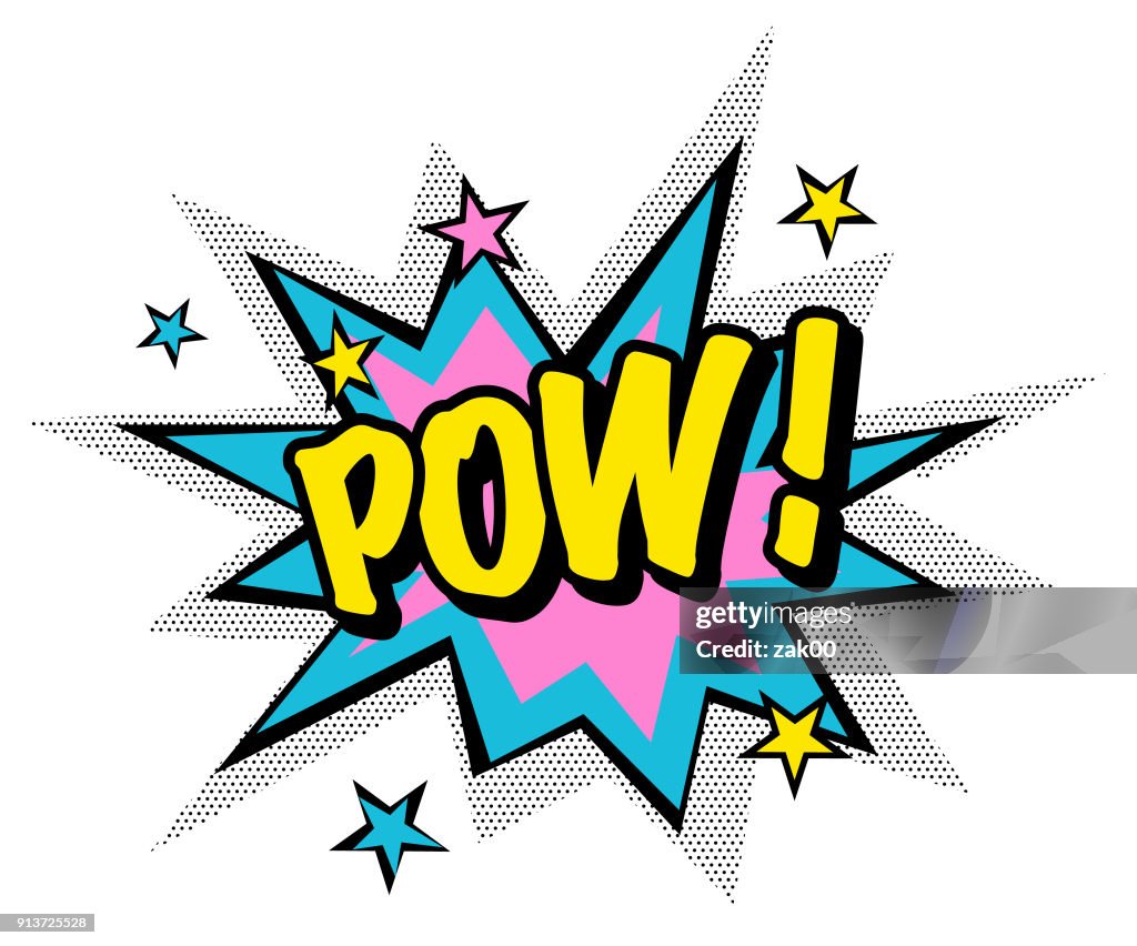Pow Affect Pow Effect High-Res Vector Graphic - Getty Images