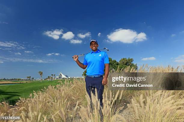 Rayhan Thomas of India who whilst playing as an amateur equalled the professional world ranking tournament record of nine consecutive birdies from...
