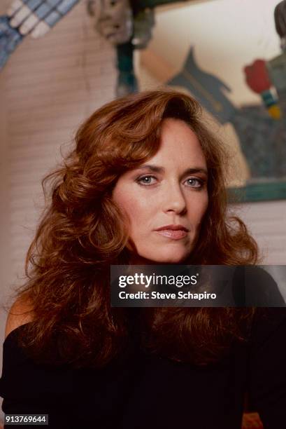 Portrait of American actress Catherine Bach, Los Angeles, California, 1982.