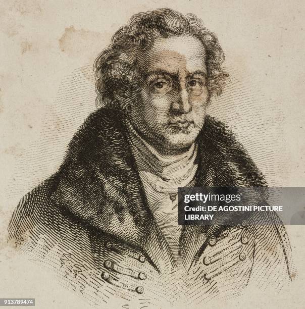 Goethe German 6,852 Portrait Of Johann Stock Photos, High-Res Pictures, and Images ...