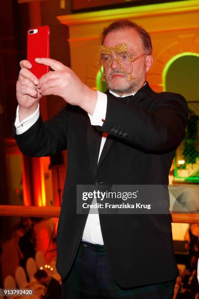 Alexander zu Schaumburg-Lippe during the Bal du Masque at Museum fuer Kunst und Gewerbe on February 3, 2018 in Hamburg, Germany.