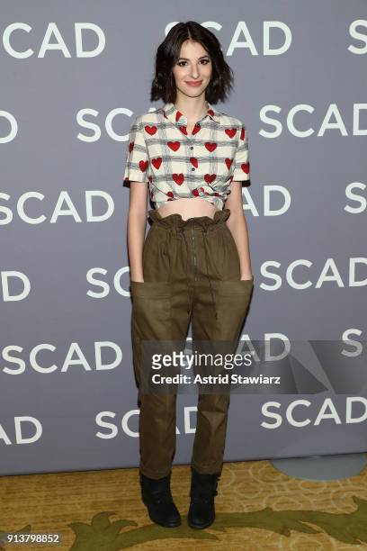 Actor Genevieve Buechner attends a press junket for 'UnREAL' on Day 3 of the SCAD aTVfest 2018 on February 3, 2018 in Atlanta, Georgia.