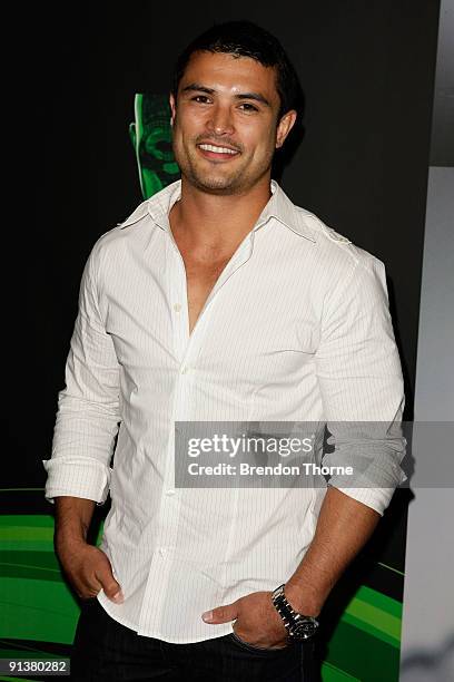 Craig Wing arrives for the Black Eyed Peas after party at Star City on October 3, 2009 in Sydney, Australia.