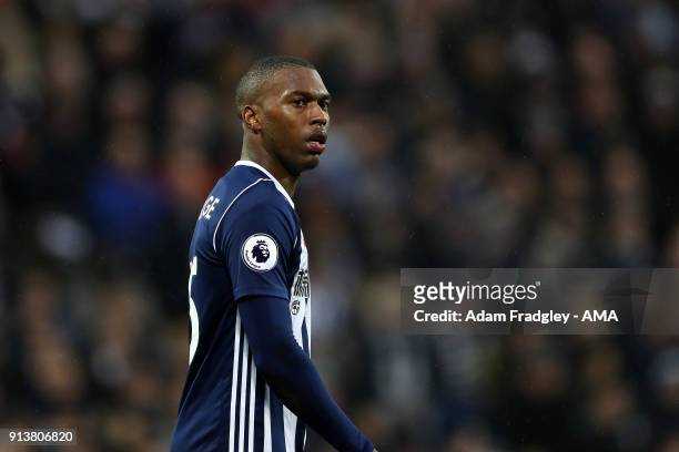 Daniel Sturridge of West Bromwich Albion during the Premier League match between West Bromwich Albion and Southampton at The Hawthorns on February 3,...