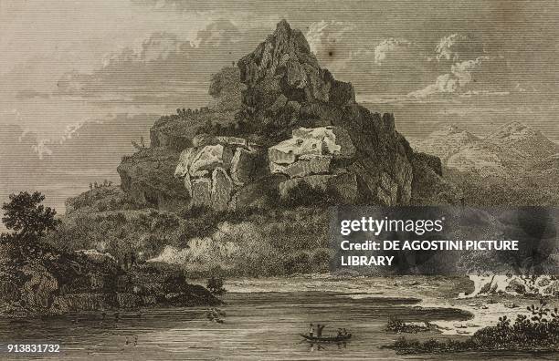 Lakes of Killarney, Ireland, engraving by Lemaitre from Angleterre, volume I, by Leon Galibert and Clement Pelle, L'Univers pittoresque, published by...