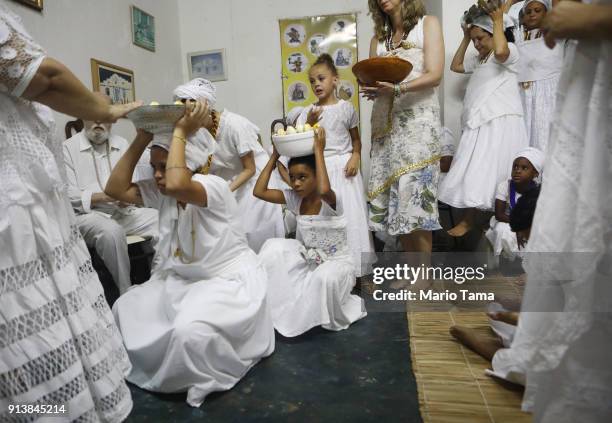 Candom Using Image Candomble Worshippers Hold Ceremony In Brazil Photos and Premium High ...