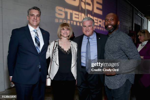 Gus Frerotte and guests attends Leigh Steinberg Super Bowl Party 2018 on February 3, 2018 in Minneapolis, Minnesota.