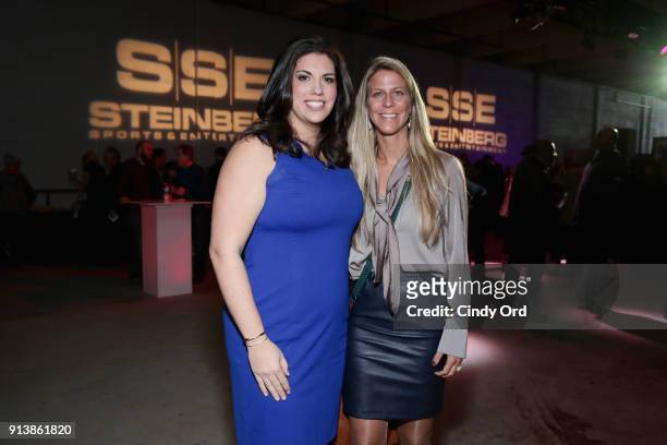 Jessica Schwartz and Rianne Schorel attend Leigh Steinberg Super Bowl Party 2018 on February 3, 2018 in Minneapolis, Minnesota.