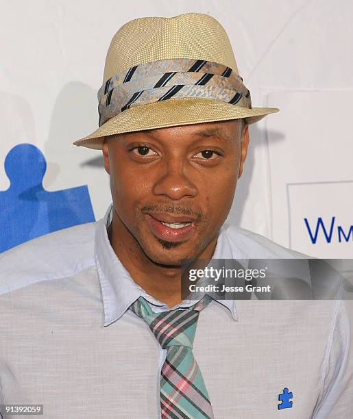 Actor Dorian Missick arrives at the Autism Speaks' 7th Annual "Acts Of Love" Benefit at The Broad Stage on October 3, 2009 in Santa Monica,...