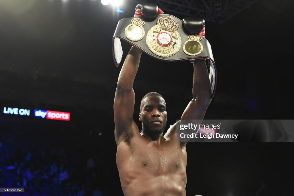 London O2 Boxing Lawrence Okolie defeats Issac Chamberlain for the vacant WBA... News ...