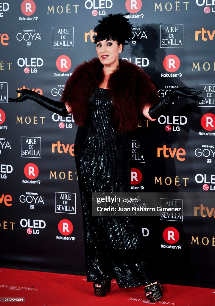 Goya Cinema Awards 2018 - Red Carpet