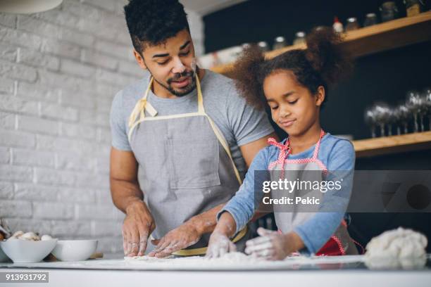 fun in the kitchen - kneading stock pictures, royalty-free photos & images