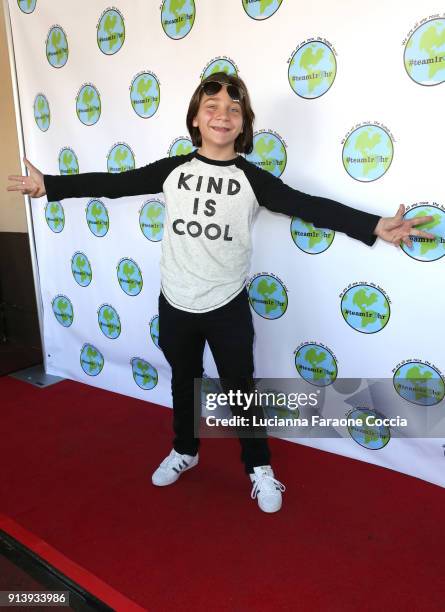 Bryson Robinson attends Launch Party for #team1rhr at The Federal Bar on February 3, 2018 in North Hollywood, California.