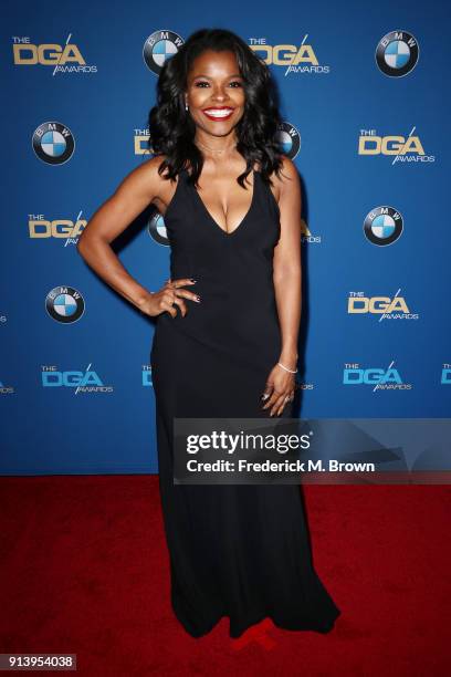 Actor Keesha Sharp attends the 70th Annual Directors Guild Of America Awards at The Beverly Hilton Hotel on February 3, 2018 in Beverly Hills,...