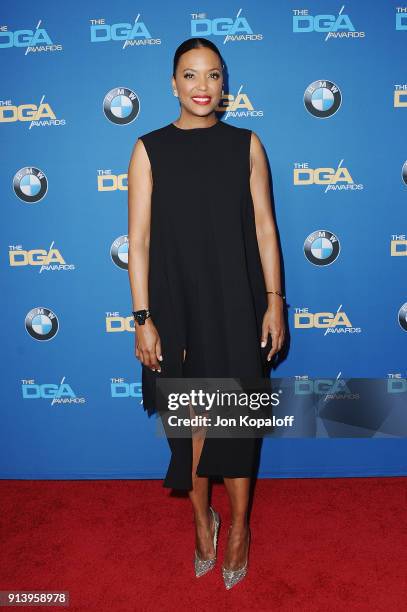 Actor Aisha Tyler attends the 70th Annual Directors Guild Of America Awards at The Beverly Hilton Hotel on February 3, 2018 in Beverly Hills,...