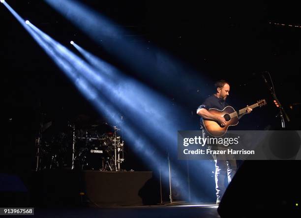 The Night Before Dave Matthews Band Presented by Entercom on February 3, 2018 in St Paul, Minnesota.