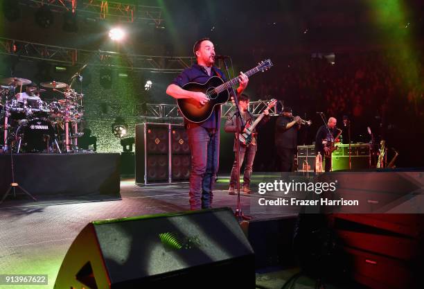 The Night Before Dave Matthews Band Presented by Entercom on February 3, 2018 in St Paul, Minnesota.