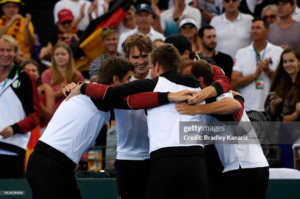 Davis Cup World Group First Round - Australia v Germany