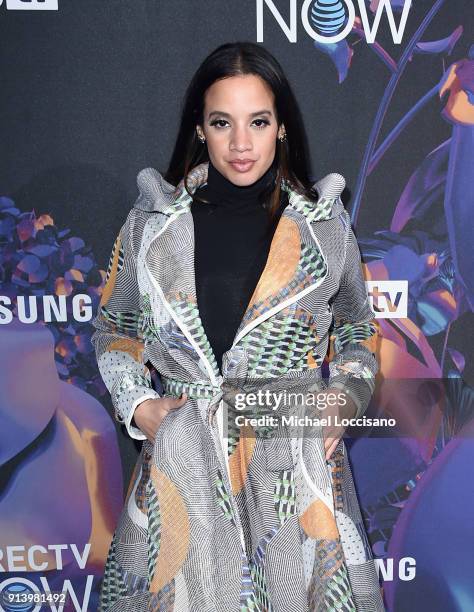 Actor Dascha Polanco attends the 2018 DIRECTV NOW Super Saturday Night Concert at NOMADIC LIVE! at The Armory on February 3, 2018 in Minneapolis,...