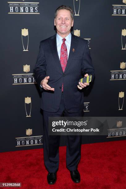 Steve Largent attends the NFL Honors at University of Minnesota on February 3, 2018 in Minneapolis, Minnesota.