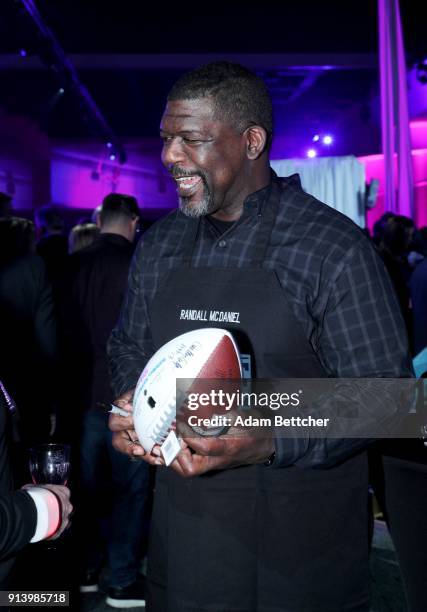 Former NFL player Randall McDaniel attends The 27th Annual Party With A Purpose on February 3, 2018 in St Paul, Minnesota.