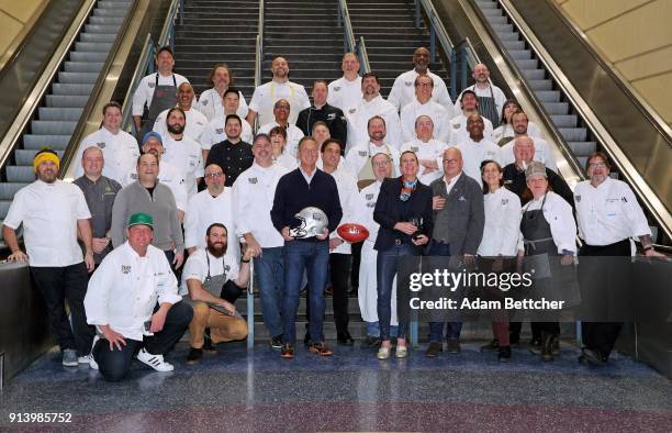 Taste of the NFL Chefs photo at The 27th Annual Party With A Purpose on February 3, 2018 in St Paul, Minnesota.