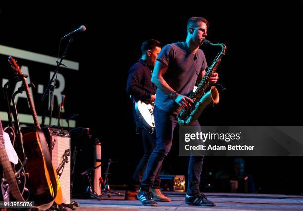 Recording artist Jerry DePizzo of O.A.R. Performs onstage at The 27th Annual Party With A Purpose on February 3, 2018 in St Paul, Minnesota.