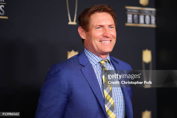 Former NFL Player, Steve Young attends the NFL Honors at University of Minnesota on February 3, 2018 in Minneapolis, Minnesota.