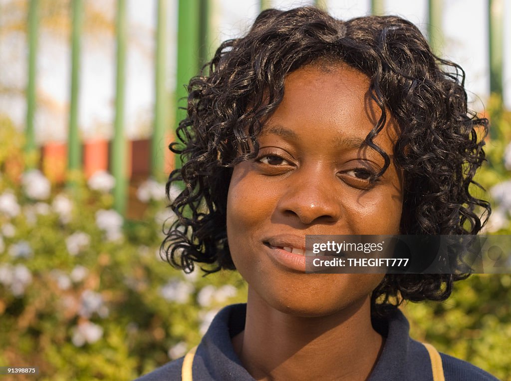 African young lady