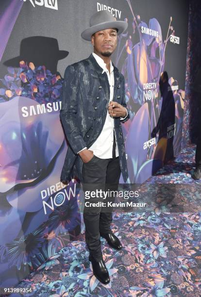 Singer Ne-Yo attends the 2018 DIRECTV NOW Super Saturday Night Concert at NOMADIC LIVE! at The Armory on February 3, 2018 in Minneapolis, Minnesota.