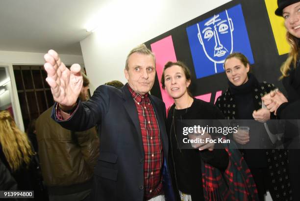 Fashion designer Jean Charles de Castelbajac attends "I Want - The Empire of Collaborations" Jean Charles de Castelbajac Exhibition Preview at...