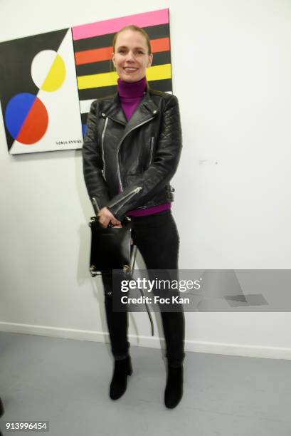 Designer Jenny Mannerheim from Each & Other attends "I Want - The Empire of Collaborations" Jean Charles de Castelbajac Exhibition Preview at Galerie...