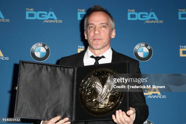 Director Jean-Marc Vallee, winner of the award for Outstanding Directorial Achievement in Movies for Television and Mini-Series for 'Big Little...