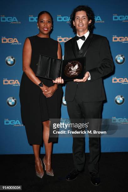 Director Brian Smith , winner of the award for Outstanding Directorial Achievement in Reality Programs for 'Master Chef' episode 'Vegas Deluxe &...
