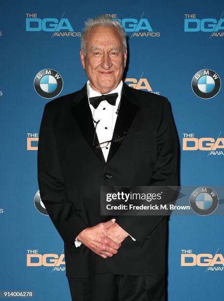 70th Annual DGA Awards Chair Don Mischer poses in the press room during the 70th Annual Directors Guild Of America Awards at The Beverly Hilton Hotel...