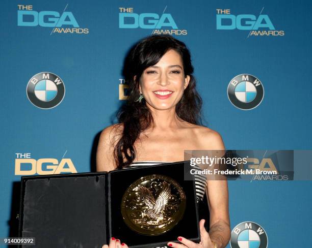 Director Reed Morano, winner of the award for Outstanding Directorial Achievement in Dramatic Series for 'The Handmaid's Tale' episode 'Offred',...