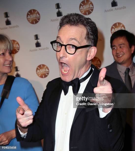 Actor Tom Kenny attends the 45th Annual Annie Awards at Royce Hall on February 3, 2018 in Los Angeles, California.