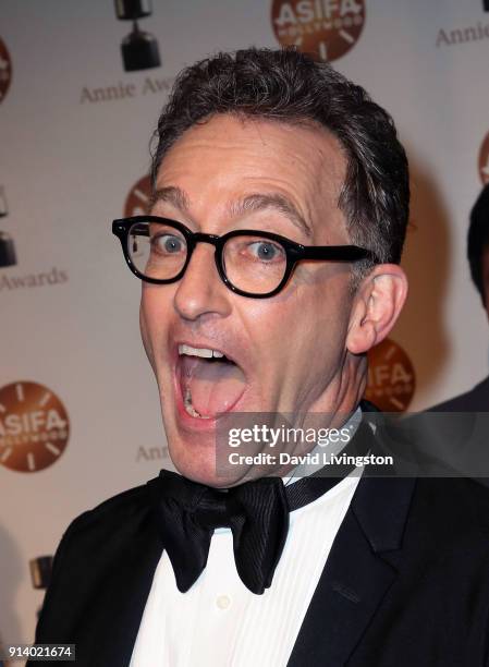 Actor Tom Kenny attends the 45th Annual Annie Awards at Royce Hall on February 3, 2018 in Los Angeles, California.