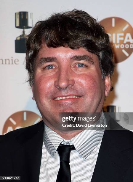 Cartoonist Stephen Hillenburg attends the 45th Annual Annie Awards at Royce Hall on February 3, 2018 in Los Angeles, California.