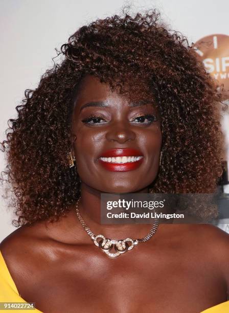 Actress Nimi Adokiye attends the 45th Annual Annie Awards at Royce Hall on February 3, 2018 in Los Angeles, California.