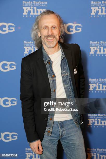 Actor Jan Bijvoet at the Virtuosos Award Presented By UGG during The 33rd Santa Barbara International Film Festival at Arlington Theatre on February...