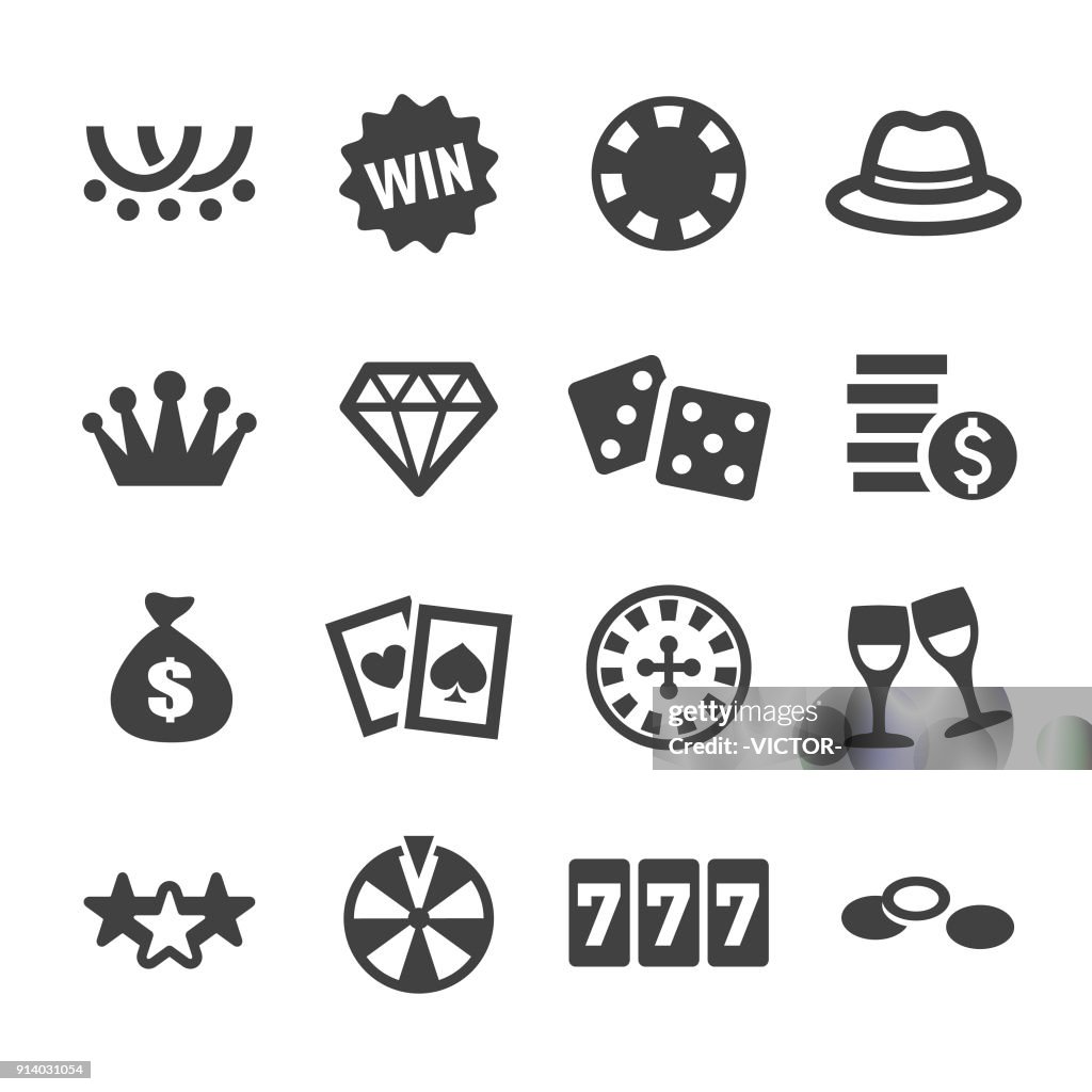 Casino-Icons - Acme-Serie
